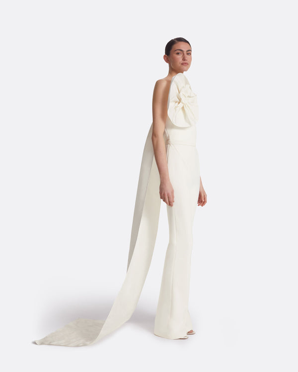 Safiyaa Omi Ivory Jumpsuit