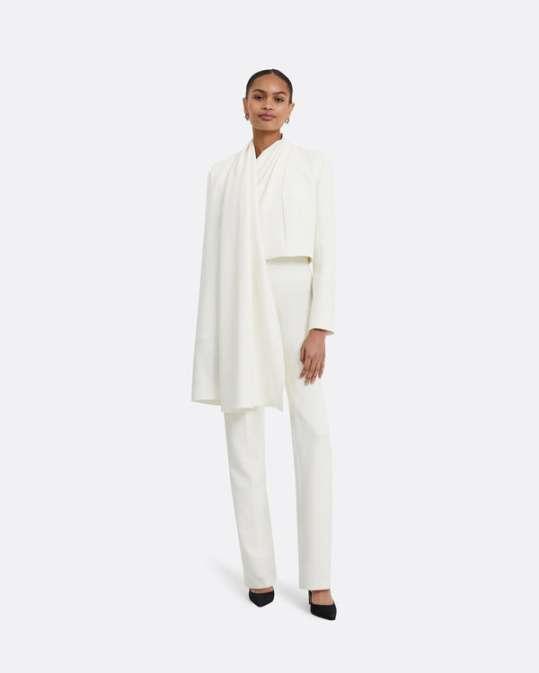 safiyaa Ooly Ivory jacket
