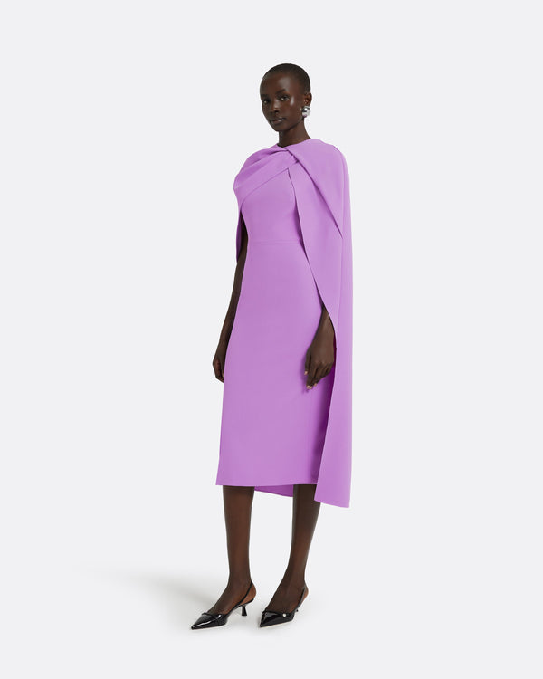 Safiyaa Oria Lupine Midi Dress