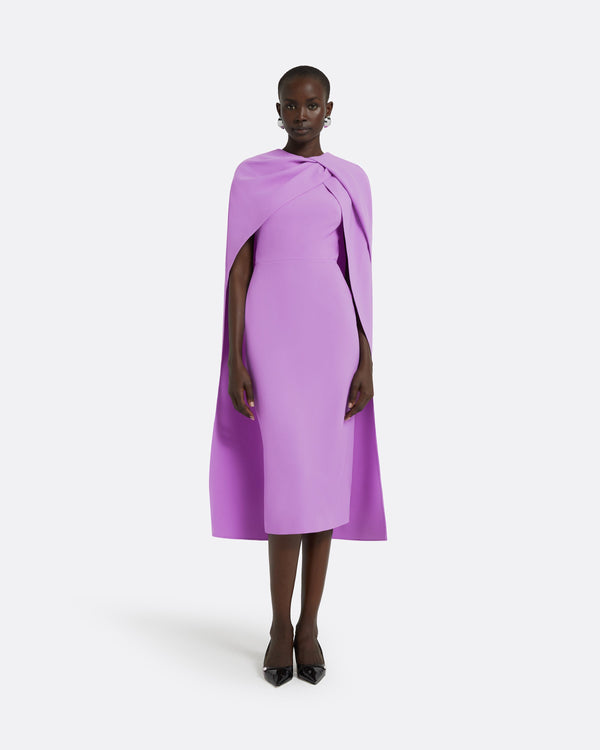 safiyaa Oria Lupine Midi Dress
