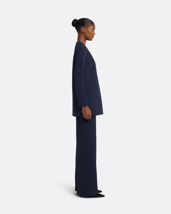 Safiyaa Orla Trousers In Maritime Blue
