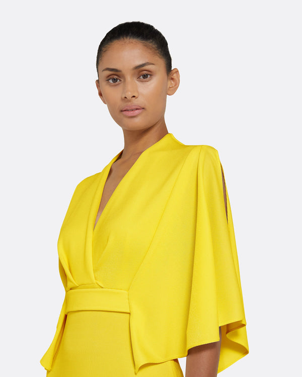 Safiyaa Oro Canary Long Dress