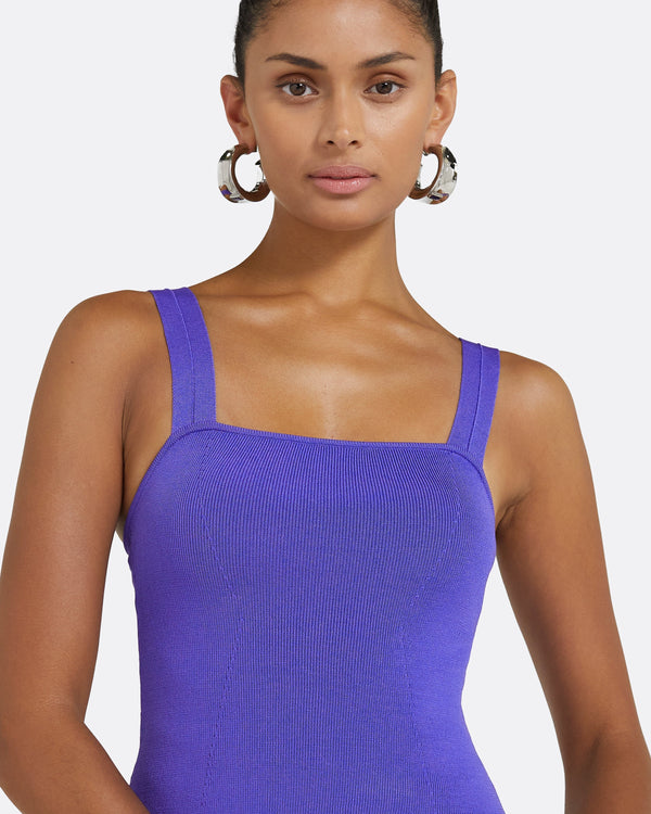 Safiyaa Pacay Anemone Blue Knit