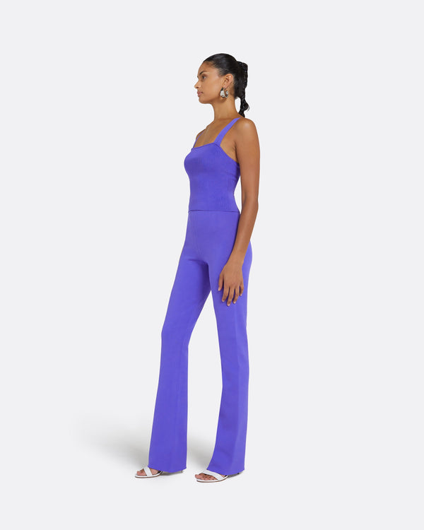 Safiyaa Pacay Anemone Blue Knit