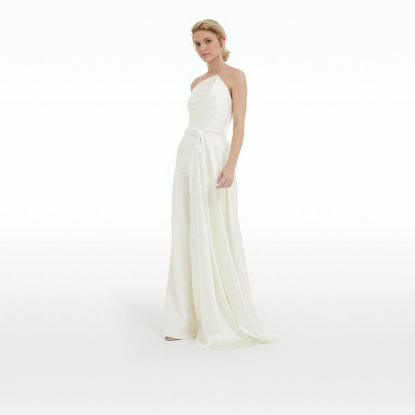 Safiyaa Paris Ivory Jumpsuit