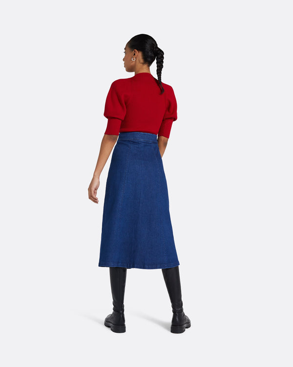 Safiyaa Paula Azalea Red Knit