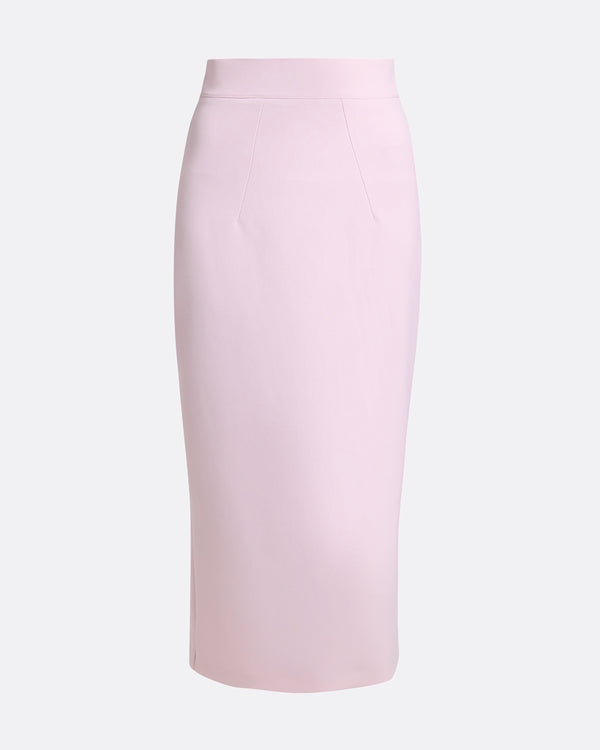 Safiyaa Pomona Midi Skirt In Lilac Snow