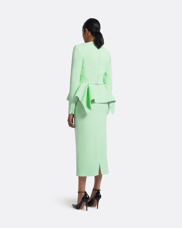 Safiyaa Pomona Skirt In Brook Green