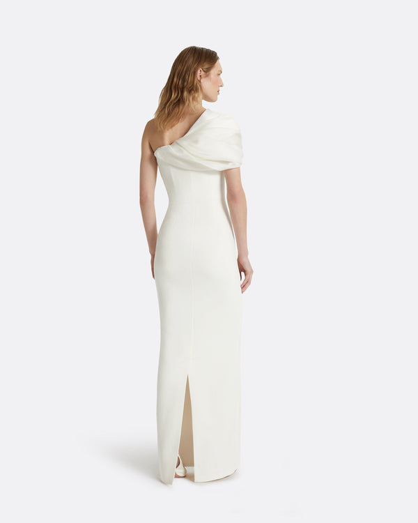 Safiyaa Portan Ivory Long Dress