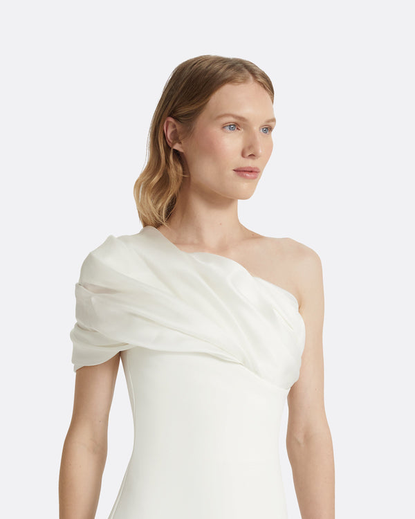 Safiyaa Portan Ivory Long Dress