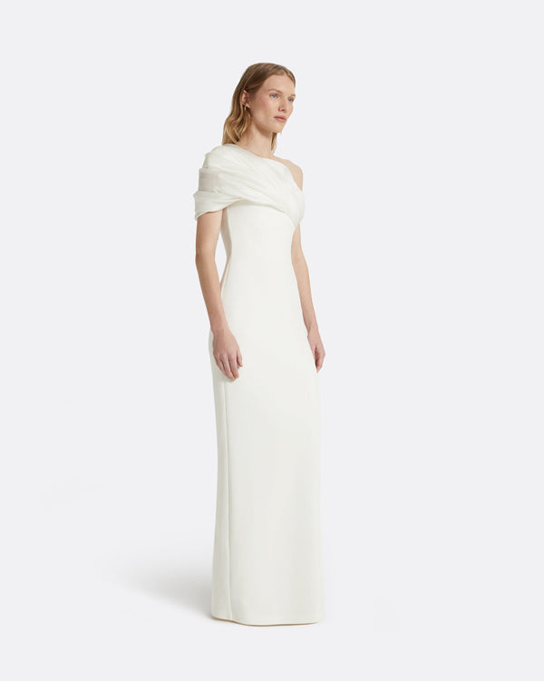 Safiyaa Portan Ivory Long Dress