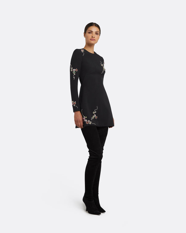 Safiyaa Reagan Black Short Dress