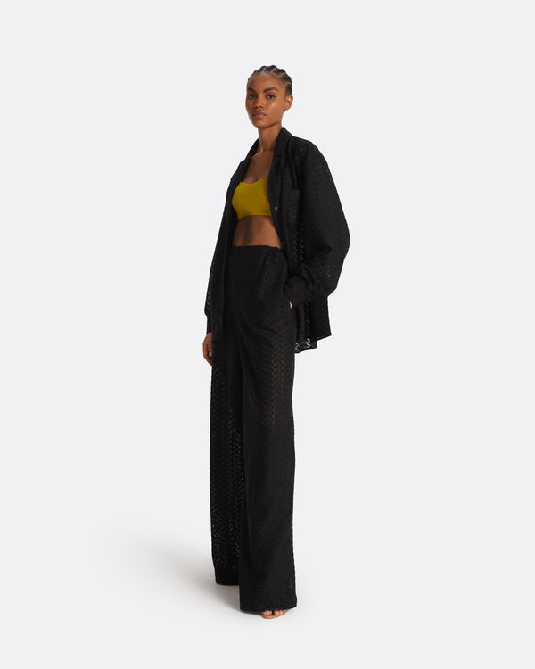 Safiyaa Rewana Black Trousers