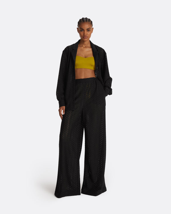 safiyaa Rewana Black Trousers