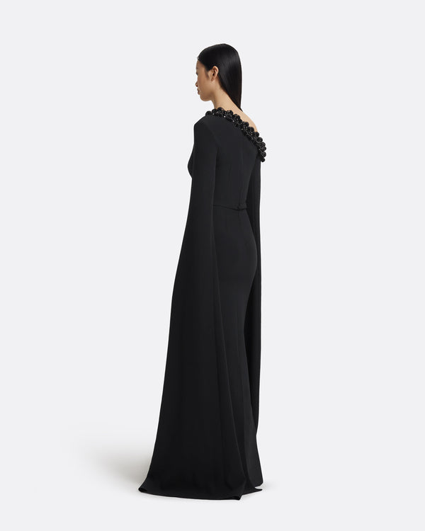 Safiyaa Rinna Long Dress In Black