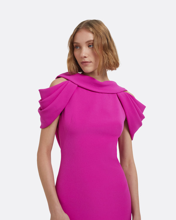 Safiyaa Riva Long Dress In Pompeii