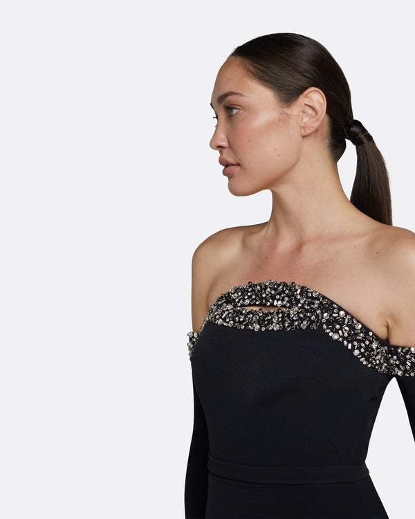 Safiyaa Roisin Black Top