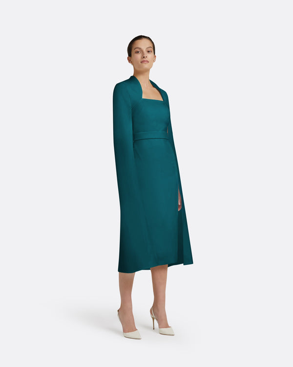 safiyaa Roni Poseidon Midi Dress