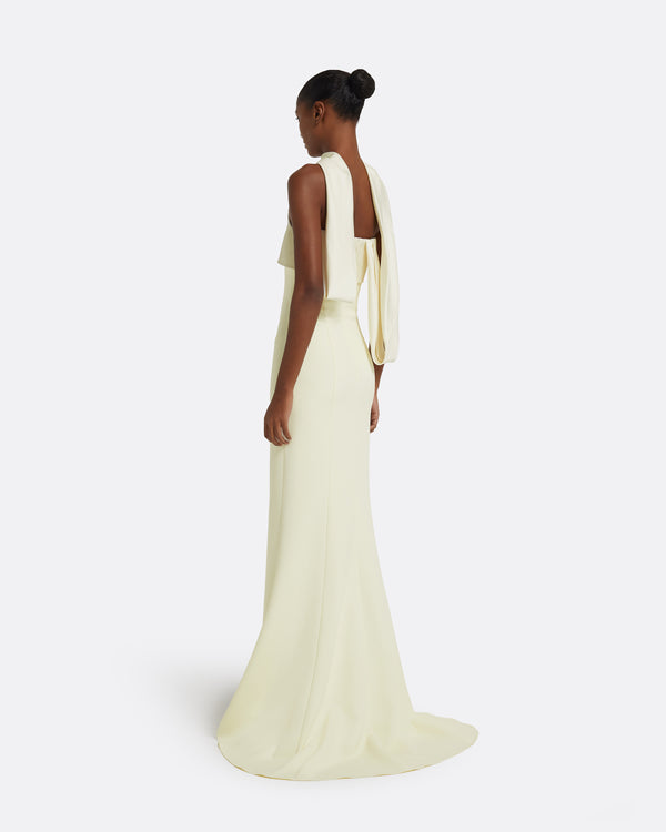 Safiyaa Roshana Sorbet Long Dress