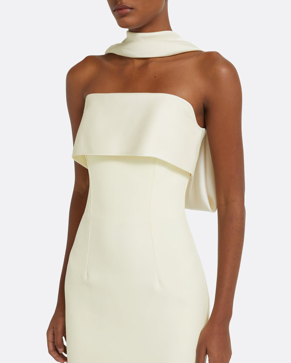 Safiyaa Roshana Sorbet Long Dress