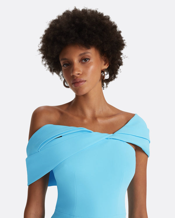 Safiyaa Rossa Topaz Long Dress