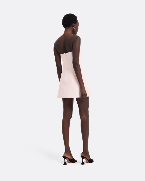 Safiyaa Rowan Barely Pink Short Dress