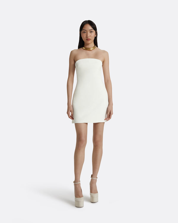 safiyaa Rowan Ivory Short Dress