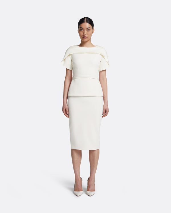 Safiyaa Runa Top In Ivory