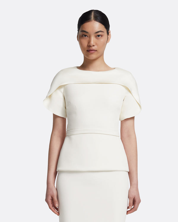 safiyaa Runa Top in Ivory