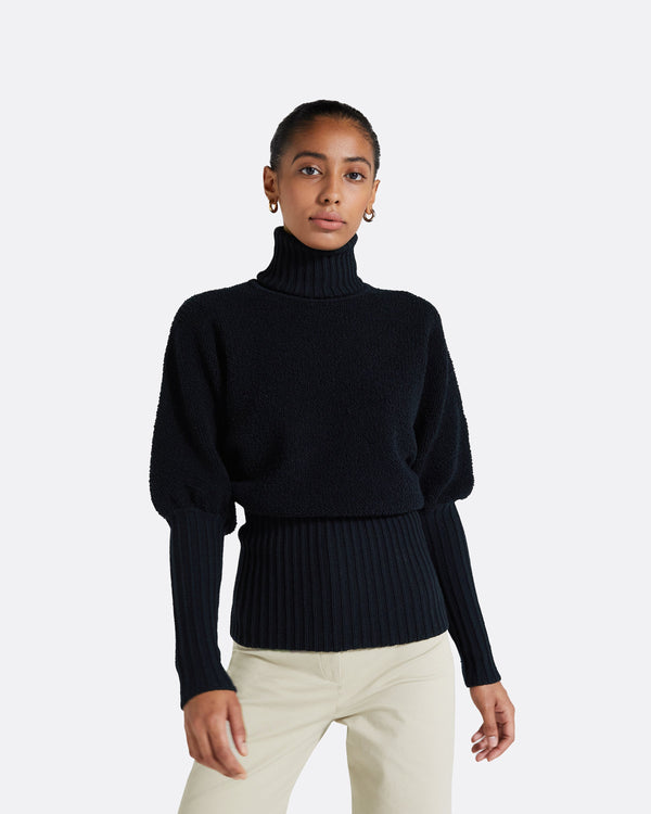 Safiyaa Sara Navy Knit