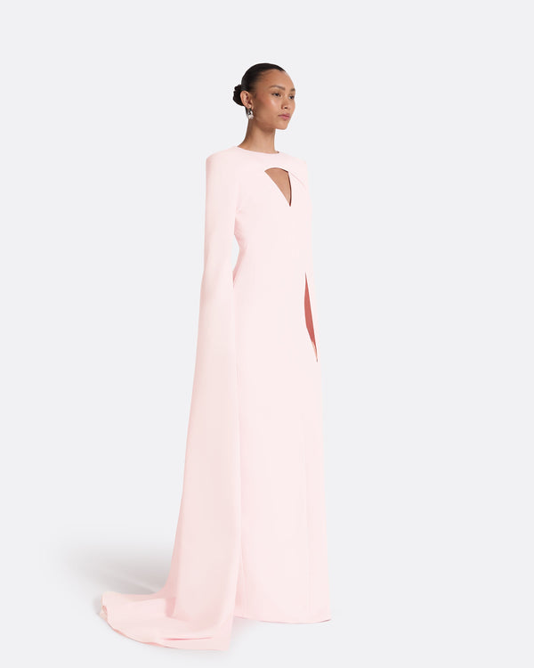 Safiyaa Sarita Peony Blush Long Dress