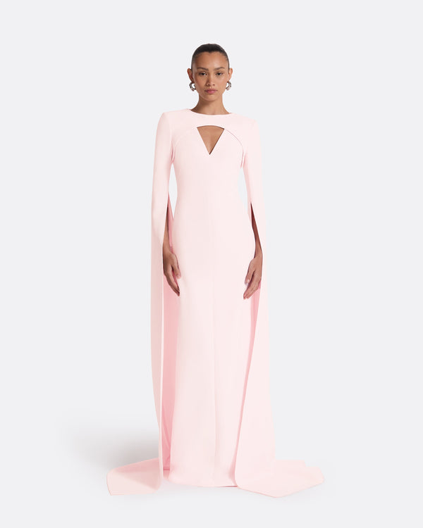 safiyaa Sarita Peony Blush Long Dress