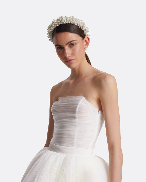 Safiyaa Sarrah Pearl Headband