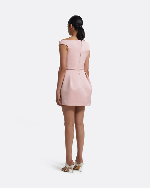 Safiyaa Senka Short Dress In Lotus Bloom