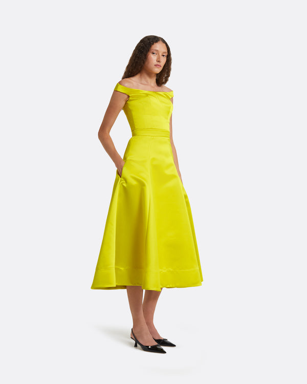 Safiyaa Sera Chartreuse Top