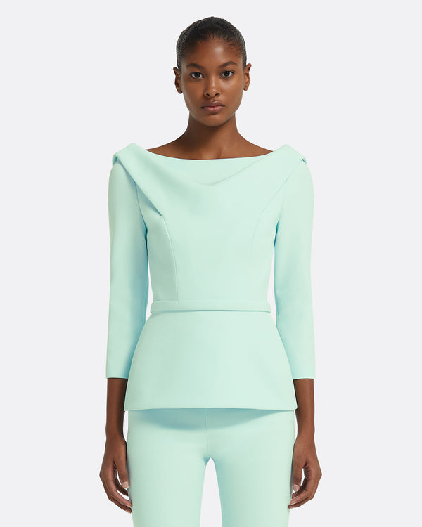 safiyaa Shawn Top in Frost