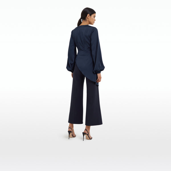 Safiyaa Silka Sapphire Top