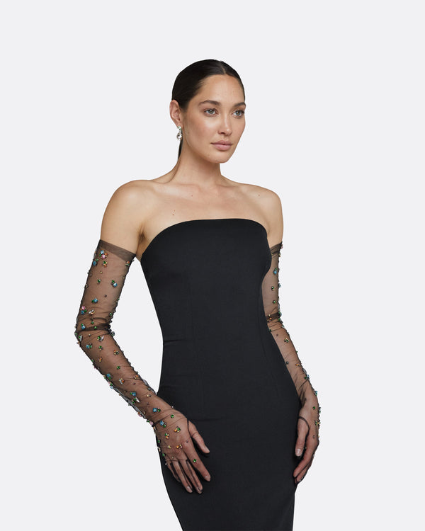 Safiyaa Soshin Black Long Dress