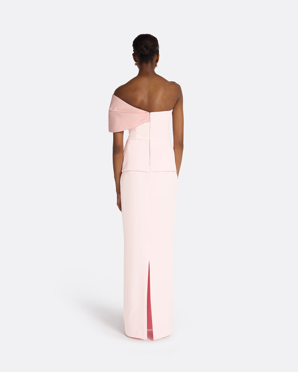 Safiyaa Suri Peony Blush Long Dress