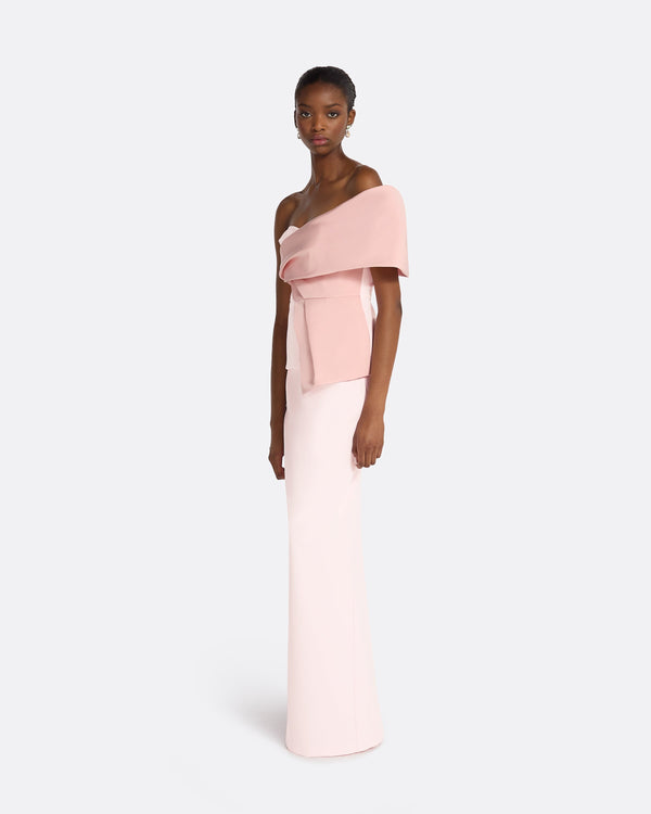 Safiyaa Suri Peony Blush Long Dress