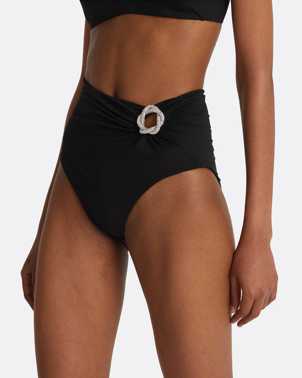 Safiyaa Tabi Black Bikini Bottom