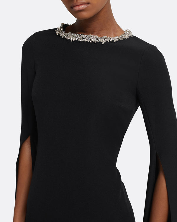 Safiyaa Talina Long Dress In Black