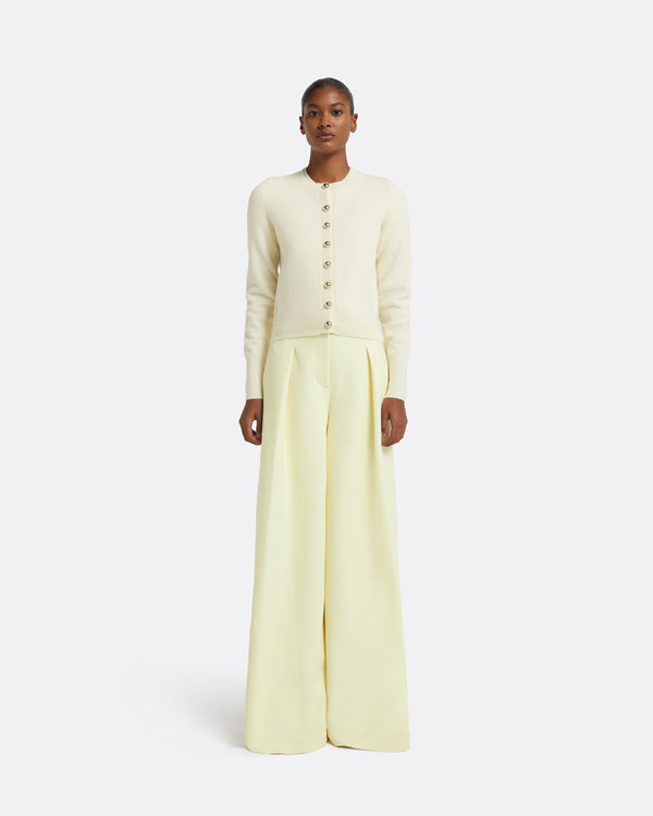 safiyaa Tanner Trousers in Buttermilk