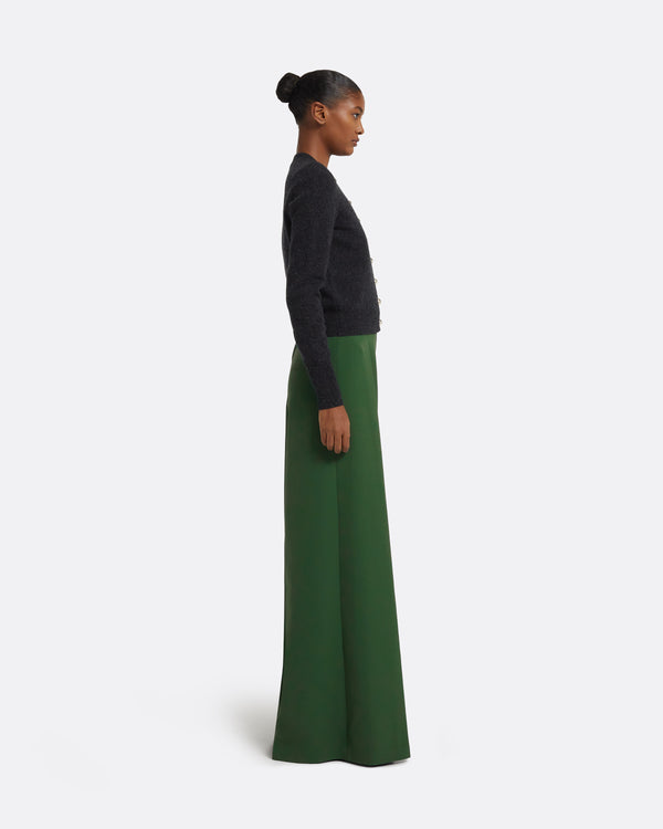 Safiyaa Tanner Trousers In Moss Green