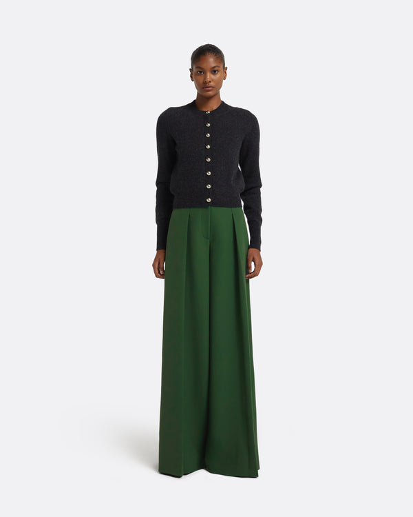 safiyaa Tanner Trousers in Moss Green