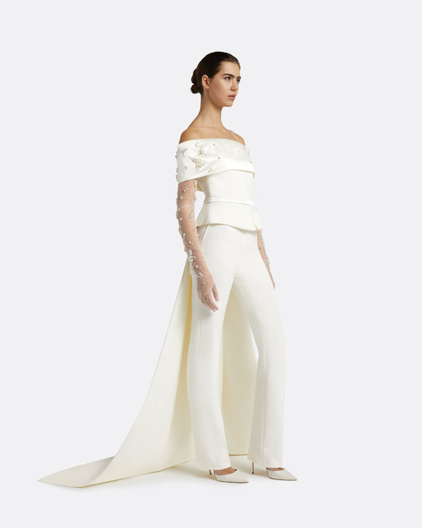 Safiyaa Terre Ivory Top