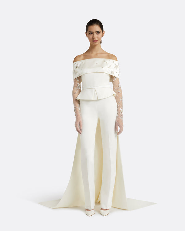 safiyaa Terre Ivory Top