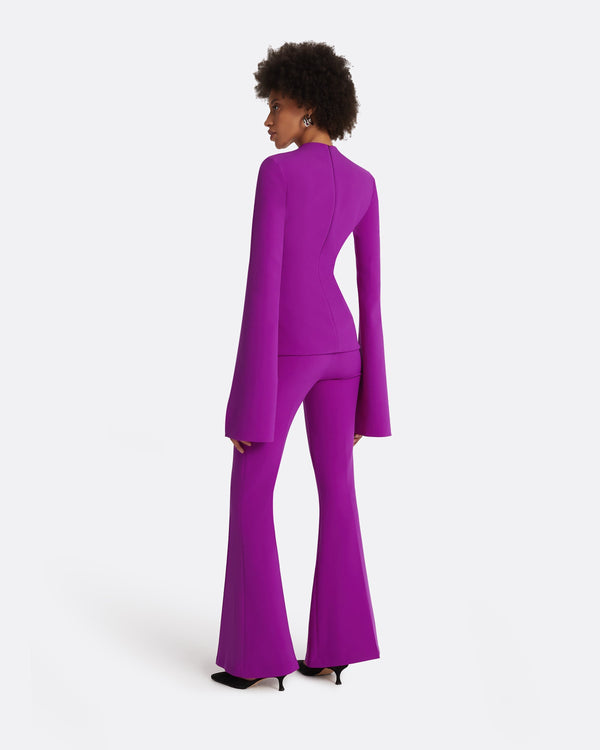 Safiyaa Thais Magenta Top