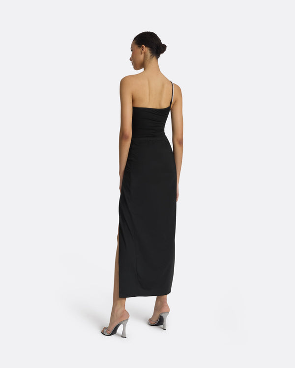 Safiyaa Tillian Black Swim Skirt