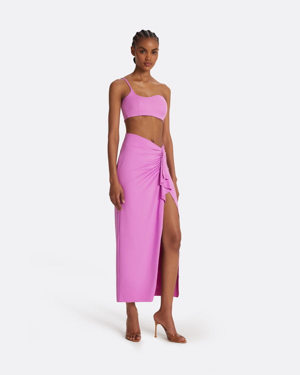 safiyaa Tillian Lupine Swim Skirt